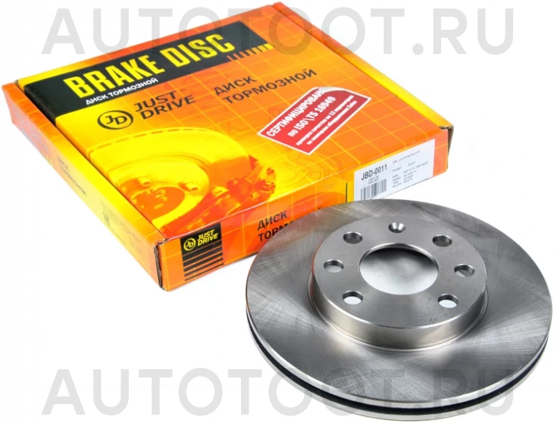 Диск тормозной передний DF1609 (236x19,9) 6 отв - Артикул JBD0011 - Производитель Just Drive - Фото, Отзывы, Цены