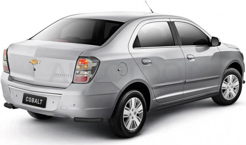 CHEVROLET Cobalt 2019- Защита заднего бампера угловая Ø38мм ШАГРЕНЬ (ППК) - Артикул CHC330102 - Производитель PT Group - Фото, Отзывы, Цены