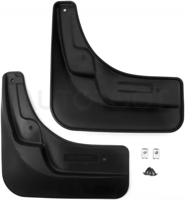Брызговики передние VW Tiguan, 2007-2017, внед.(optimum) в пакете / Фольксваген Тигуан - Артикул NLF5121F13 - Производитель Frosch - Фото, Отзывы, Цены