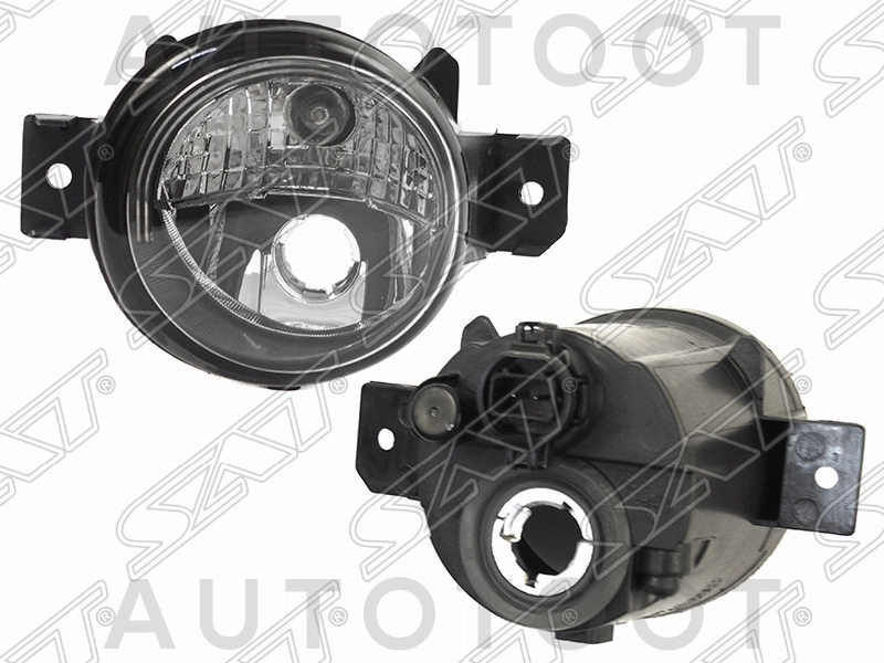 Фара противотуманная левая с ДХО -2152047LUE Depo для NISSAN TEANA, NISSAN X-TRAIL