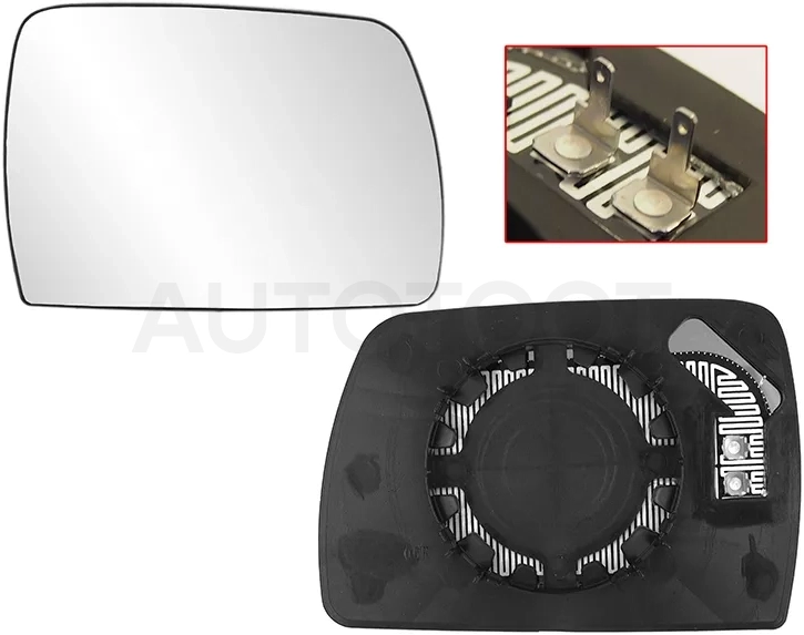 Полотно зеркала BMW X3 03-10 (Справа/ Обогрев/ асферическое) - Артикул STBM83940G1 - Производитель Sat - Фото, Отзывы, Цены