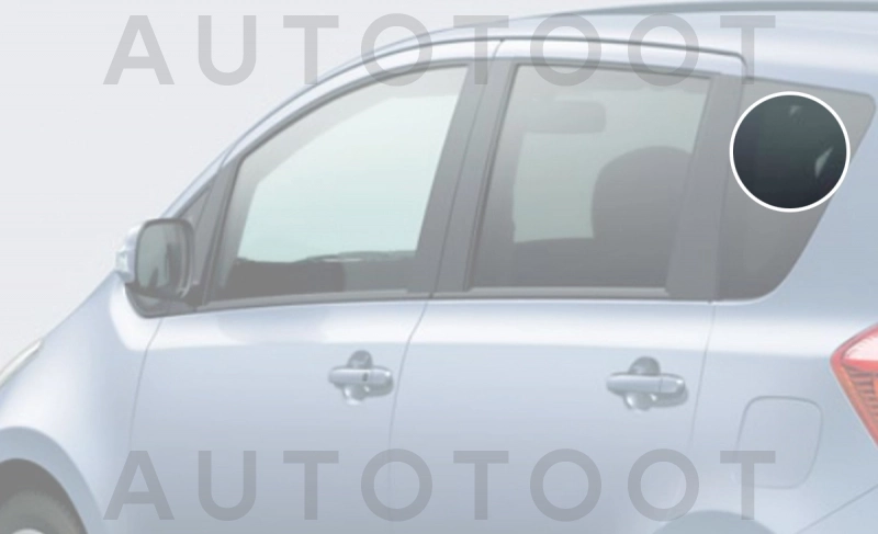 Стекло багажника боковое заднее левое -  для TOYOTA RACTIS