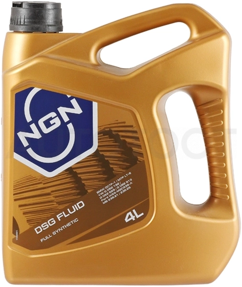 ATF DSG FLUID 4л трансмиссионное синтетическое масло, цвет янтарный - Артикул V172085346 - Производитель NGN - Фото, Отзывы, Цены