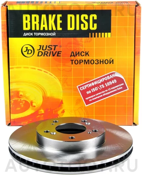Диск тормозной передний DF4028 (282x23) 5 отв - Артикул JBD0043 - Производитель Just Drive - Фото, Отзывы, Цены