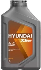 Масло трансмиссионное синтетическое "Gear Oil-5 80W-90", 1л - Артикул 1011017 - Производитель Hyundai-Kia - Фото, Отзывы, Цены