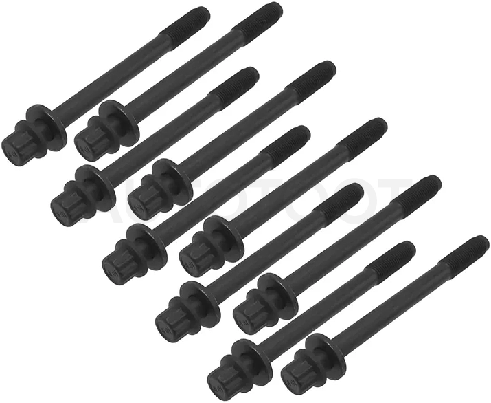 Болт ГБЦ (комплект) MITSUBISHI 4G64/4G63B/4G64B (8V) - Артикул ST1170035 - Производитель Sat - Фото, Отзывы, Цены