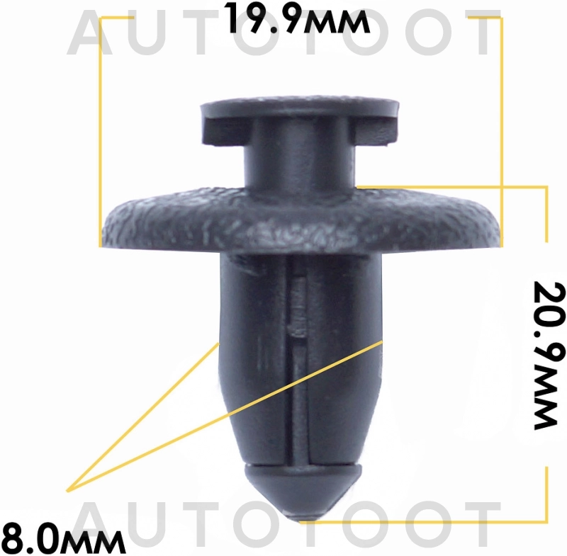 Клипса 01553-08061 -KJ656 Masuma для NISSAN TERRANO, NISSAN SKYLINE, NISSAN PULSAR, NISSAN CUBE, NISSAN BLUEBIRD