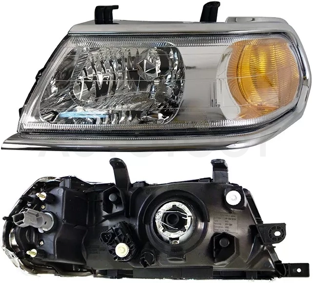Фара Mitsubishi Pajero Sport 04-08 (Слева/ Галоген/ С электрокорректором)