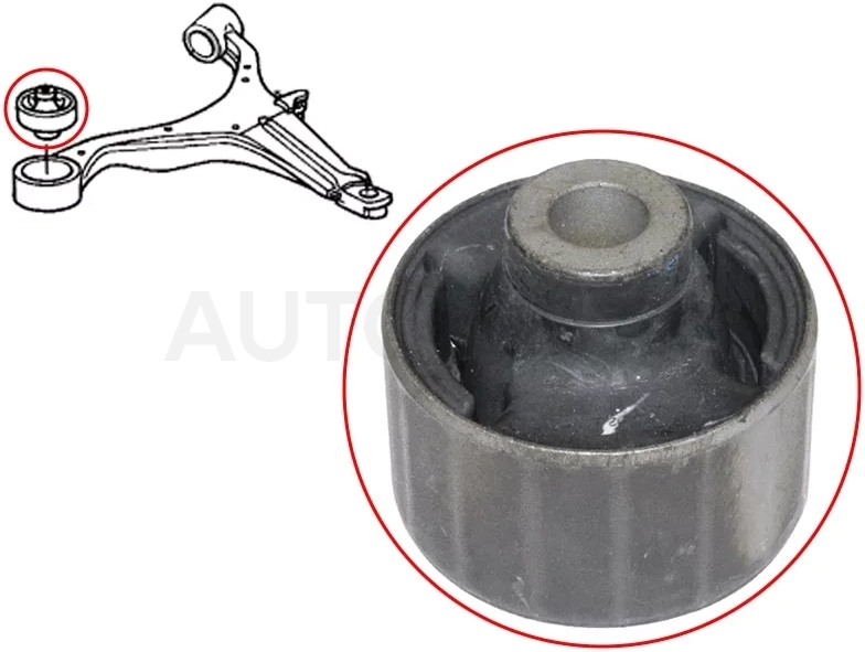 Сайлентблок Honda Civic 00-12 / Civic Ferio 00-05 - Артикул 51391S7A801 - Производитель Honda - Фото, Отзывы, Цены