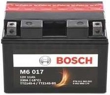 Аккумулятор BOSCH 11Ah 230A прямая полярность(+-)