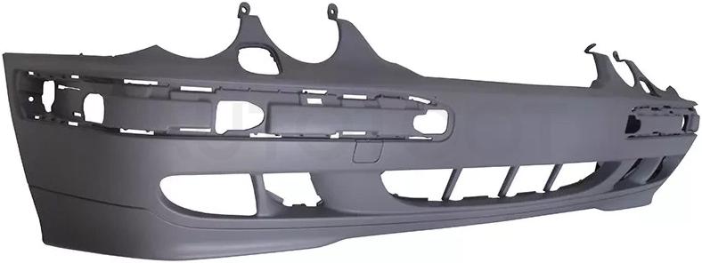 Бампер передний Mercedes-Benz E-Class 99-03 (Под омыватели фар)