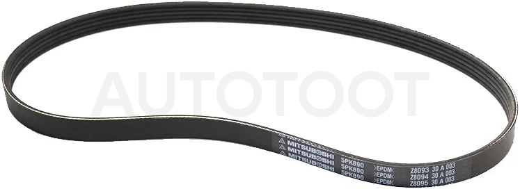 Ремень поликлиновой TOYOTA 4E/5E-FE/SUZUKI GRAND ESCUDO/VVITARA 05- M16A - Артикул 5PK890 - Производитель Mitsuboshi - Фото, Отзывы, Цены