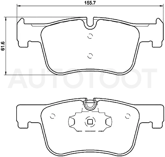 Колодки тормозные (Спереди) BMW 1-Series 11-19 / 3-Series 11 - Артикул P06070 - Производитель Brembo - Фото, Отзывы, Цены