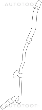 Трубка гур на бачок -  для KIA RIO