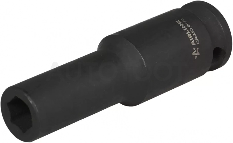 Головка ударная торцевая 3/8"DR шестигранная глубокая 8мм, L=65мм