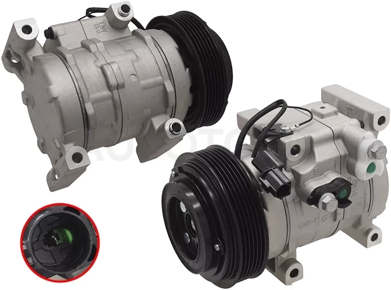 Компрессор кондиционера Hyundai Solaris 17-22 / Kia Rio 16-22