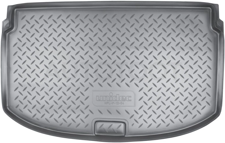 Коврик в багажник NORPLAST, черный, полиуретан, хэтчбек -  для CHEVROLET AVEO