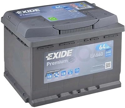 Аккумулятор EXIDE 64Ah 640A обратная полярность(-+)