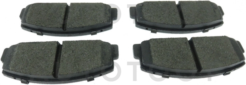 Колодки тормозные задние -STGJYB2643ZA Sat для MAZDA 6 (ATENZA), MAZDA 626 (CAPELLA), MAZDA 323 (FAMILIA), MAZDA 5 (PREMACY)