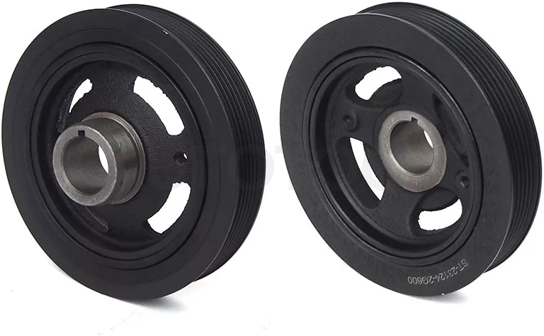 Шкив коленвала HYUNDAI SANTA FE 06-12/AZERA 06-11/IX35/TUCSON 10MY 09-/SONATA NF 05-10/KIA CERATO II