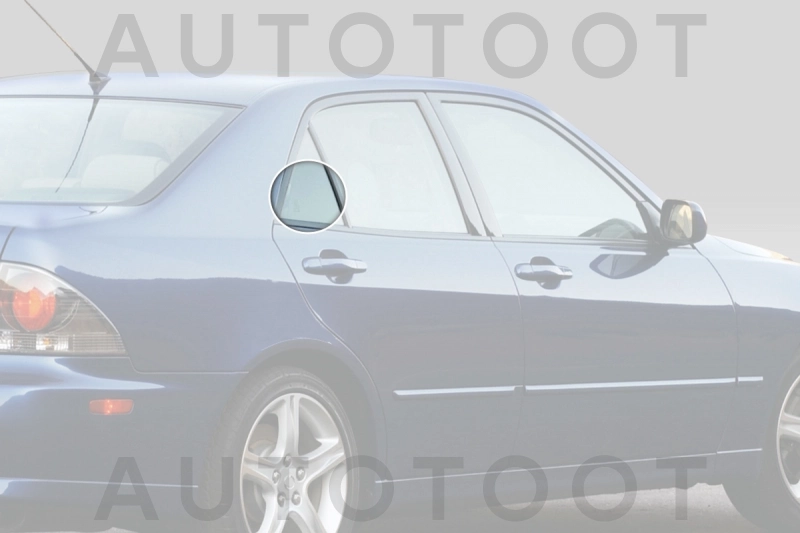 Стекло форточки (уголок) задней правой двери -  для TOYOTA ALTEZZA, LEXUS IS200