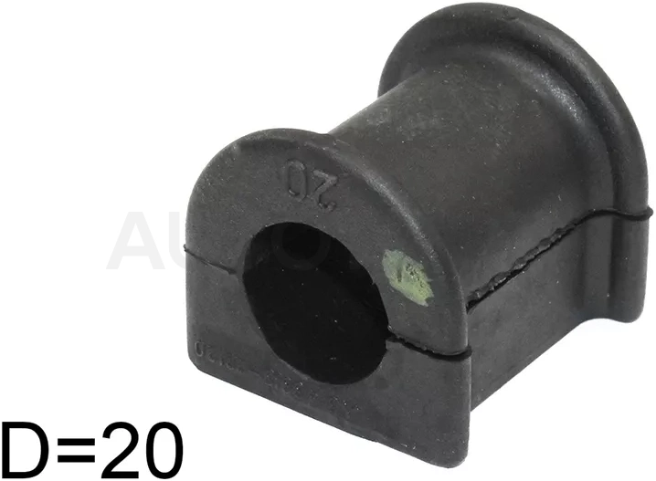 Втулка стабилизатора Toyota Prius (NHW10) 97-03 / Mazda 5 04-11 / Toyota Lite Ace Noah 96-01 (Перед/ 20.00)