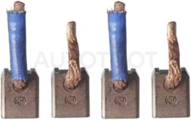 Щетка генератора/стартера 4 шт. TOYOTA CAMRY 2.2/2.4 96-01/PREVIAI 2.4 00-06 1AZFSE/3SFE/2AZFE/5SFE