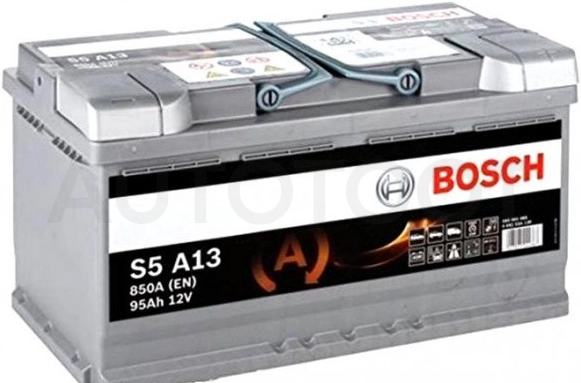 Аккумулятор BOSCH AGM 95Ah 850A обратная полярность(-+)