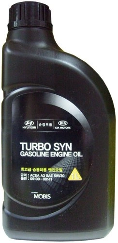 5W-30 SM/GF-4/ACEA A5 HYUNDAI/KIA Turbo Syn 1л Масло моторное синтетичекое