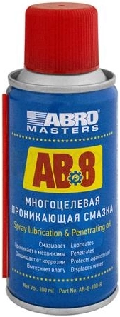 Смазка спрей универсальная ABRO 100мл