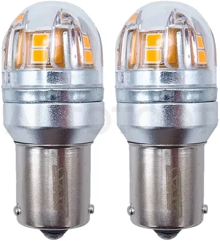 Лампа (PY21W/ LED/ Комплект/ 2.8W/320LM Canbus Оранжевая) - Артикул ST1750066 - Производитель Sat - Фото, Отзывы, Цены
