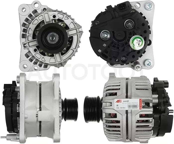 Генератор VOLKSWAGEN BORA/GOLF/POLO/SKODA OCTAVIA 1.4-2.5 12V 70A 97-
