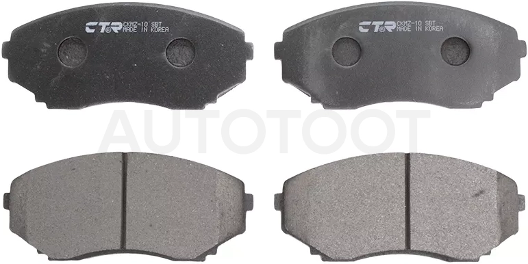 Колодки тормозные (Спереди) Mazda CX-7 06-12 / Mitsubishi L200 15- / Pajero Sport 16- / Mazda Bongo Friendee 95-01 / B-Series 98-06 / CX-9 07-15 / MPV 90-06
