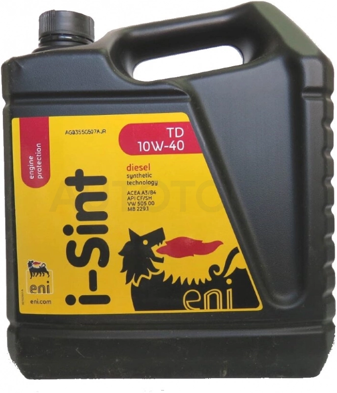 10W-40 ENI I-Sint TD CF/SH 5л.масло моторное дизельное полусинтетика
