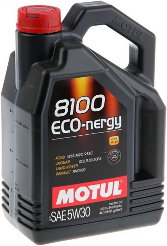 0W-30 Масло моторное синтетическое 8100 ECO-NERGY 1л - Артикул 102793 - Производитель MOTUL - Фото, Отзывы, Цены
