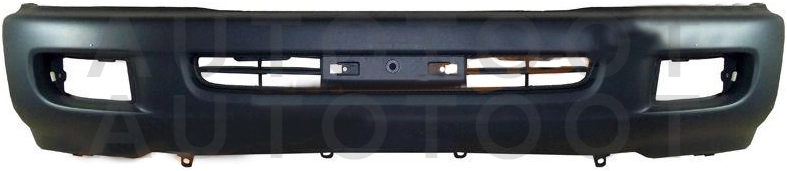 Бампер передний (с отверстиями под противотуманки) -  для TOYOTA LAND CRUISER