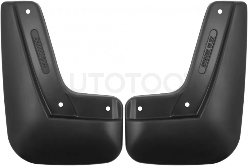 Брызговики передние для BAIC X35 2023 - 2 шт.(standard) / Икс 35 / БАИК Икс 35