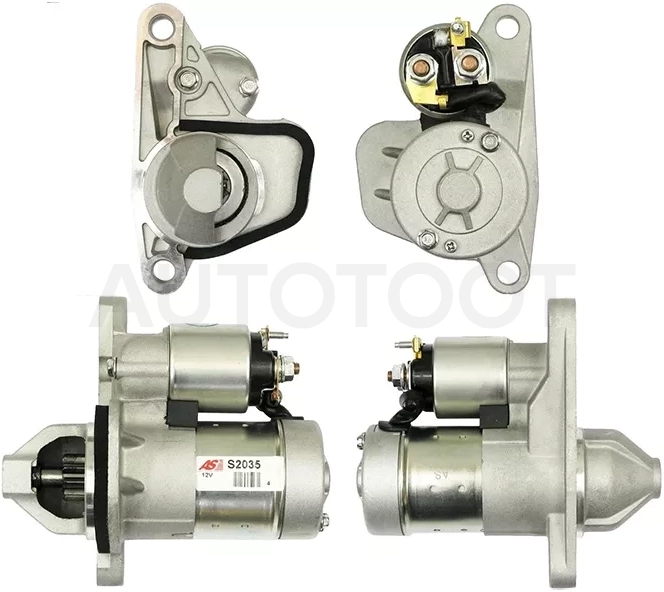 Стартер Nissan AD 06-16 / Juke 10-20 / Qashqai 06-13 / Teana 08-14 / Renault Clio 05-16 / Grand Scenic 09-12 / Laguna 05-13 / Megane 08-12 (1,2 kW/ Z=10)