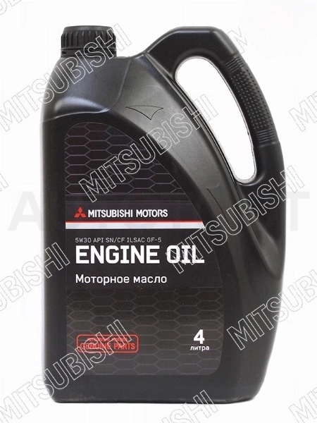 Масло моторное синтетическое MITSUBISHI 5W-30 SN/CF 4л - Артикул MZ321036 - Производитель Mitsubishi - Фото, Отзывы, Цены