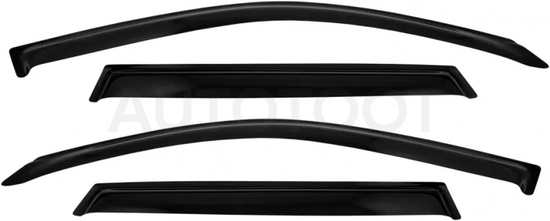 Дефлекторы боковых окон BMW X5, 2004-2006, 4ч., темный / БМВ Х5 - Артикул NLDSBMWX50432 - Производитель Sim - Фото, Отзывы, Цены