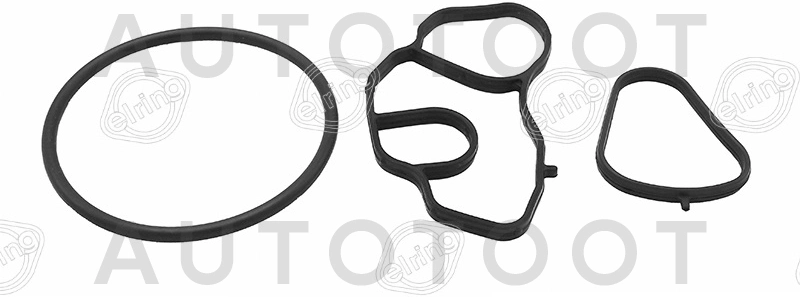 Прокладка корпуса масляного фильтра, комплект 3шт -473830 Elring для PEUGEOT 207, PEUGEOT 308, CITROEN C4