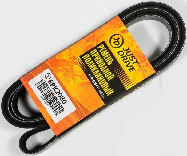 Ремень поликлиновый JD - Артикул 6PK2080 - Производитель Just Drive - Фото, Отзывы, Цены