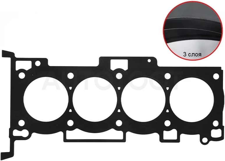 Прокладка ГБЦ HYUNDAI 2,0 G4KD iX35 10-/SONATA NF 07-10/KIA SPORTAGE 10-/CERATO 08