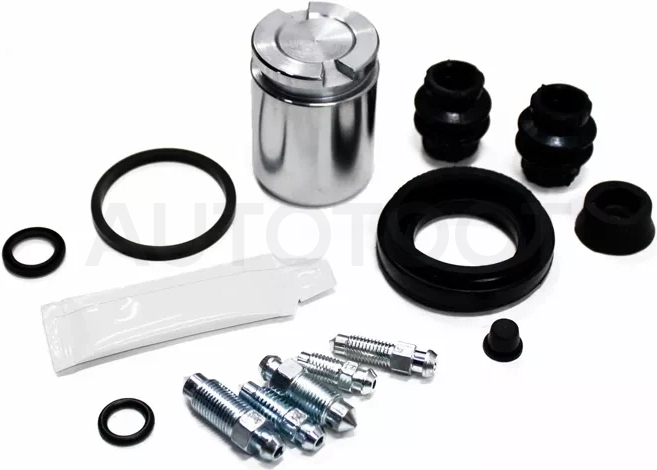 Ремкомплект суппорта зад + поршень SKODA OCTAVIA 96-17/VW GOLF 97-09/AUDI A3 03-13/HONDA ACCORD 03