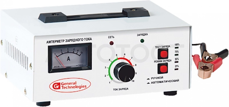 Зарядное устройство аккумулятора 10А General Technologies LC7D (12В)