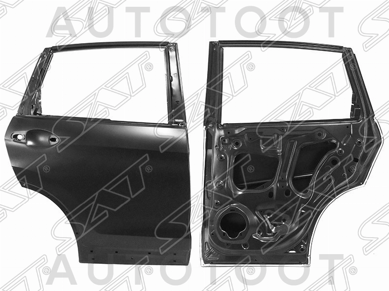 Дверь задняя правая -  для HONDA CR-V