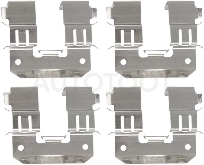 Комплект монтажный тормозных колодок RR SUBARU IMPREZA 07-14 /FORESTER 07-/LEGACY 03