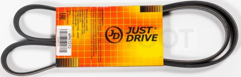 Ремень поликлиновый JD - Артикул 4PK1310 - Производитель Just Drive - Фото, Отзывы, Цены