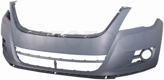 Бампер передний Volkswagen Tiguan 06-11 (Под ПТФ). - Артикул STVW700000 - Производитель Sat - Фото, Отзывы, Цены