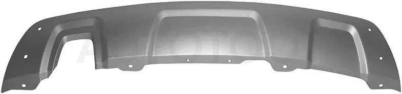 Бампер задний Renault Duster 10-15 (Нижняя часть/ Под одну трубу) - Артикул STRND1087A0 - Производитель Sat - Фото, Отзывы, Цены